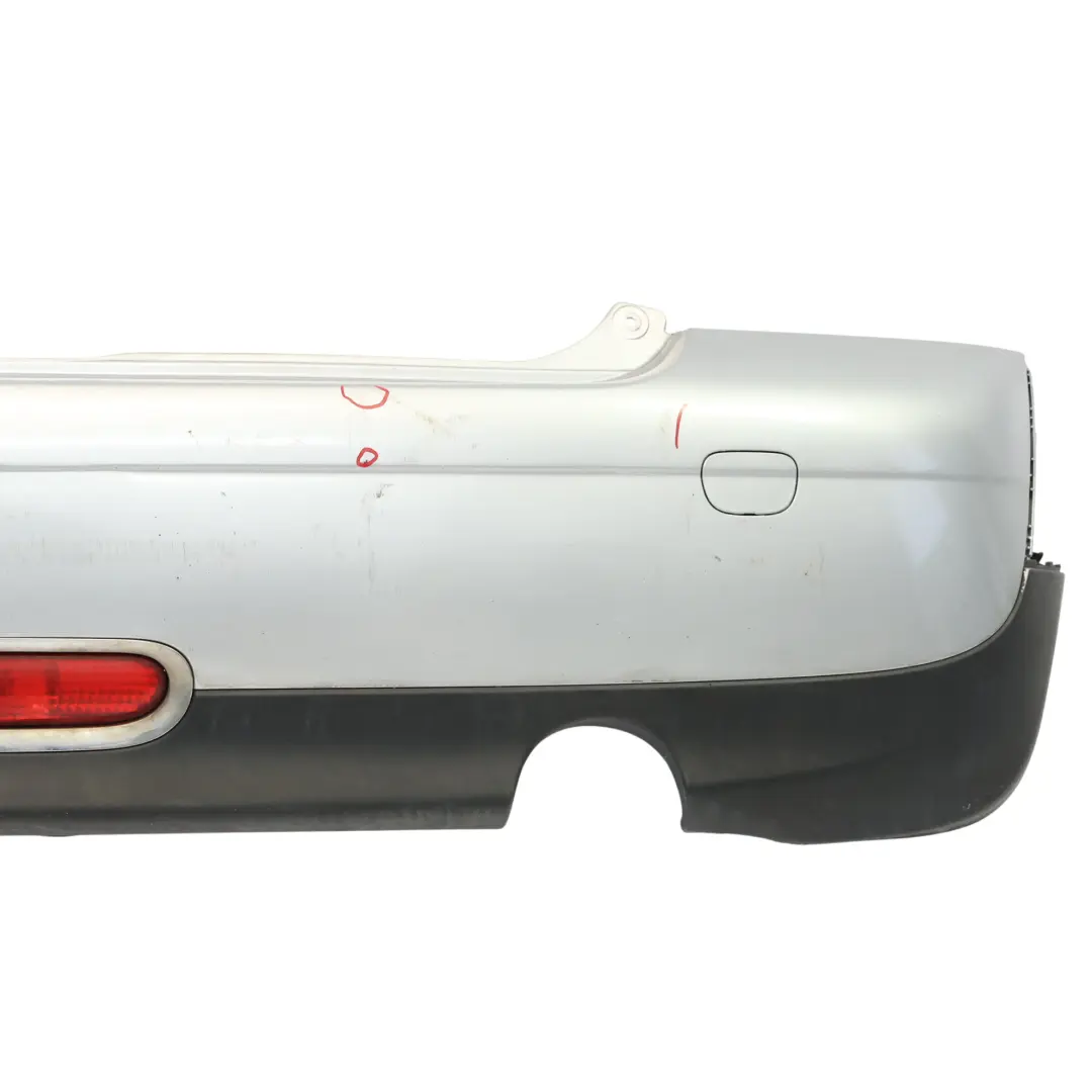 Mini Cooper R56 R57 Parachoques trasero completo plata pura metalizado - 900 - SKU 0430249-PS - Número de pieza 0430249