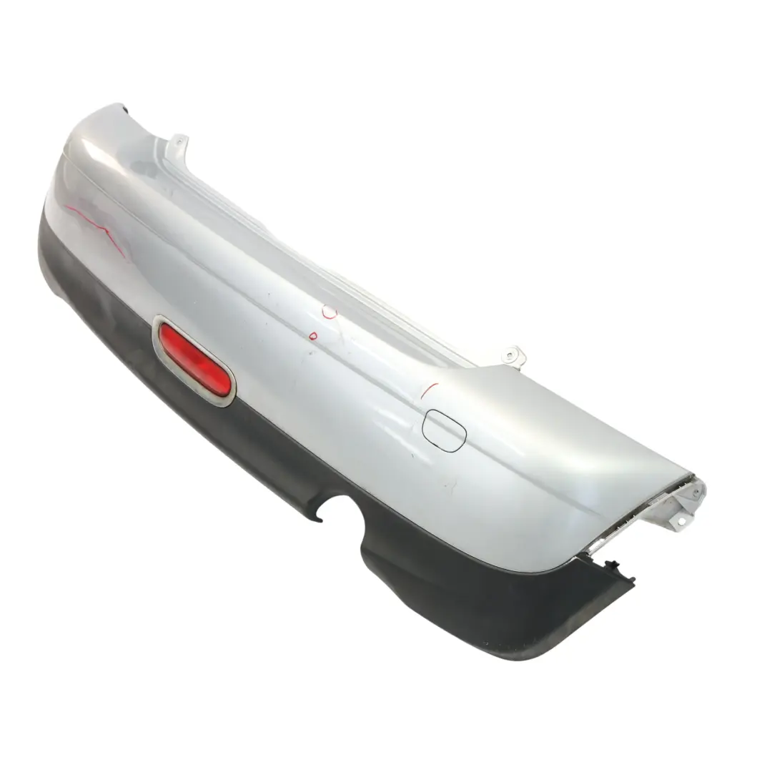 Mini Cooper R56 R57 Complete Rear Bumper Pure Silver Metallic - 900 - SKU 0430249-PS - Part number 0430249