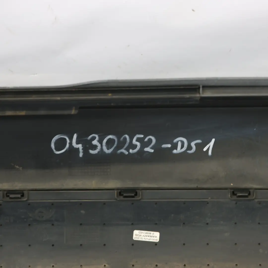 PDC Complete Rear Bumper Trim Panel Dark Silver - 871 to Mini Cooper S R56 R57 with Part number 0430252 Mini Cooper S R56 R57 PDC Complete Rear Bumper Trim Panel Dark Silver - 871 - SKU 0430252-DS1 - Part number 0430252