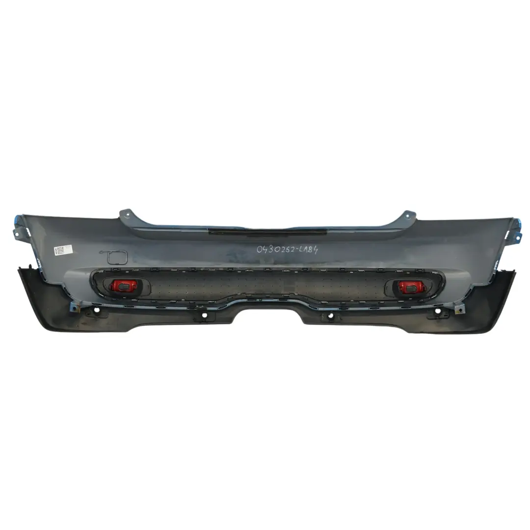 BMW Mini Cooper S 4 R56 R57 Complete Rear Bumper Trim Panel Laser Blue - A59 - SKU 0430252-LAB4 - Part number 0430252