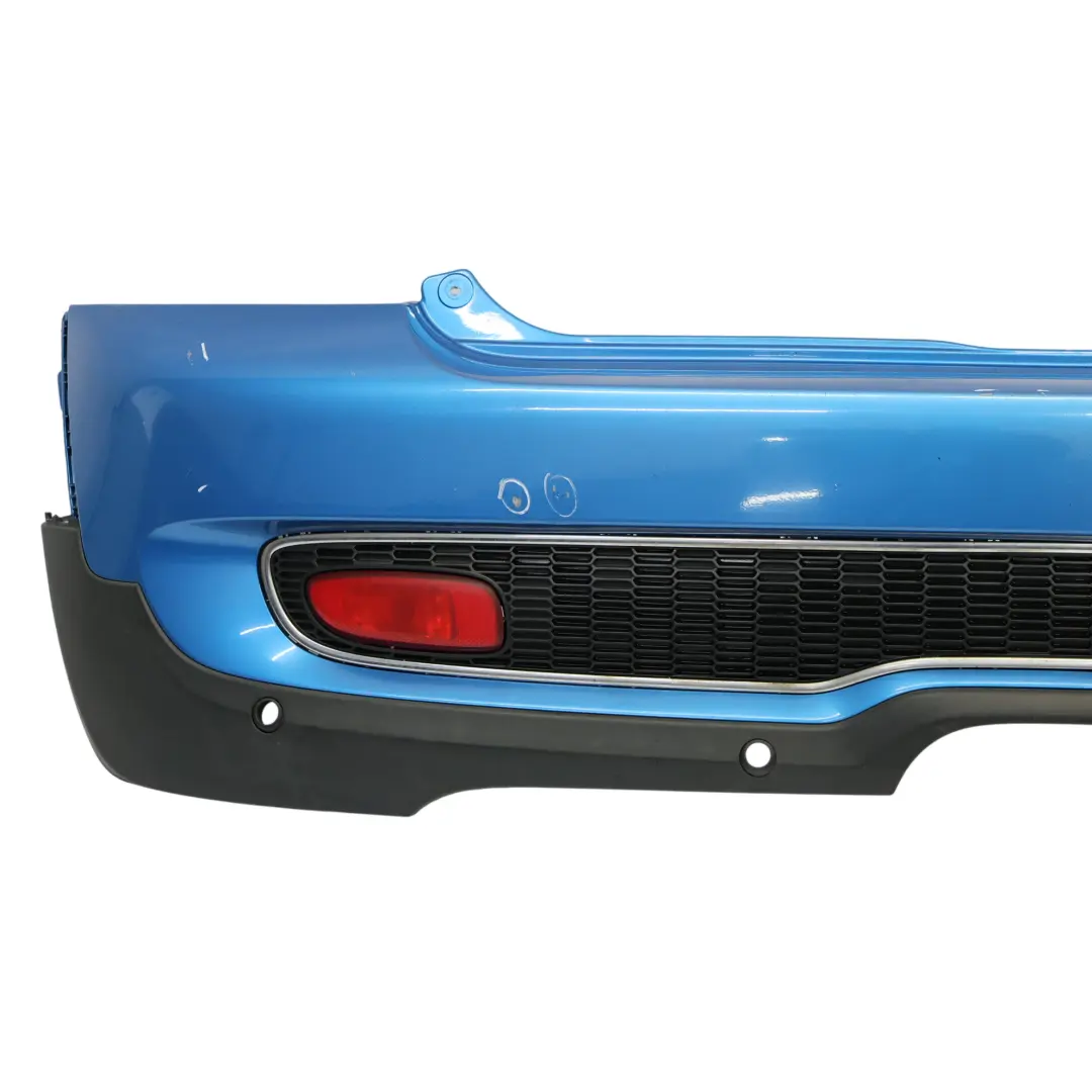 Kompletny Tylny Zderzak Laser Blue - A59 do BMW Mini Cooper S 4 R56 R57 o numerze 0430252 BMW Mini Cooper S 4 R56 R57 Kompletny Tylny Zderzak Laser Blue - A59 - SKU 0430252-LAB4 - Numer Części 0430252