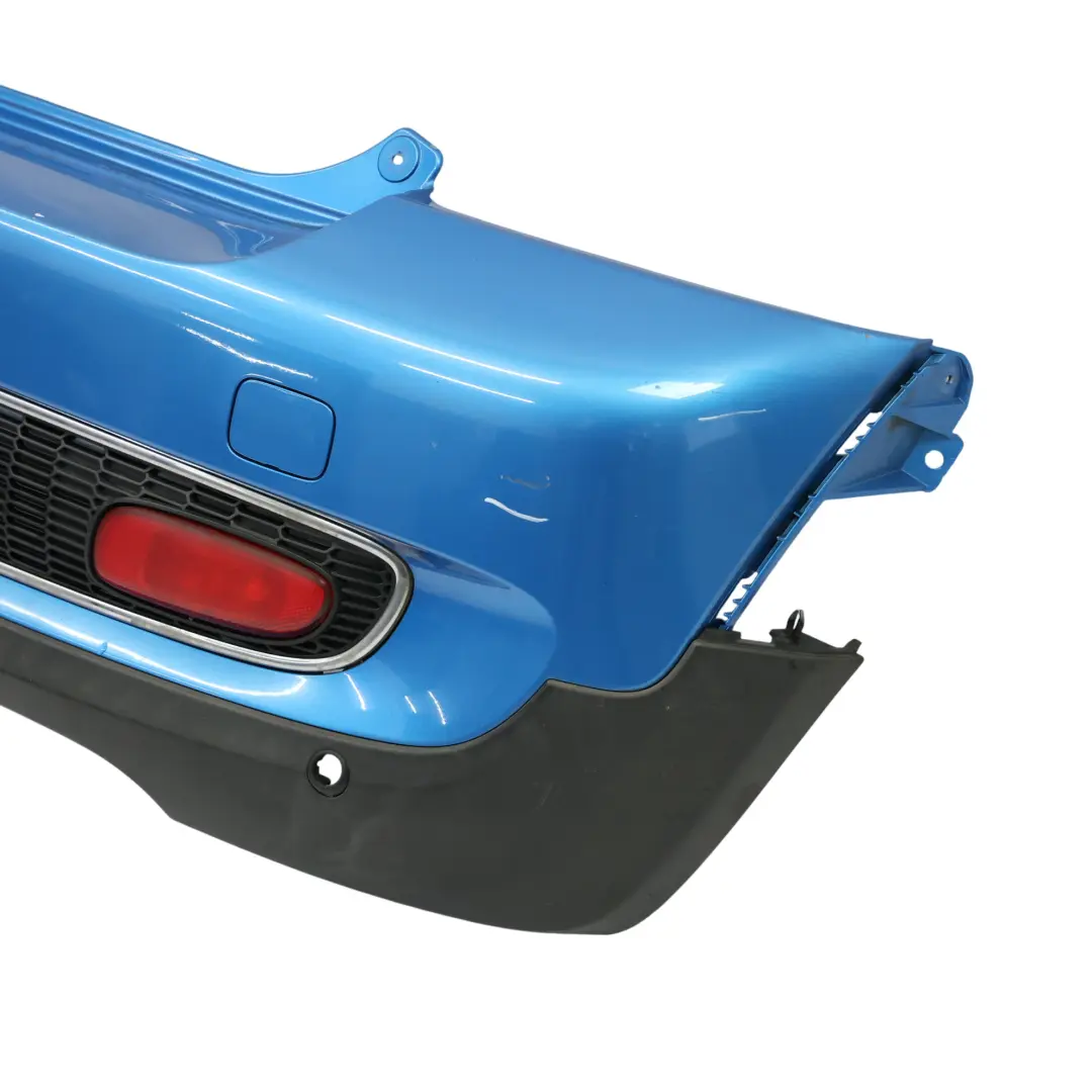 BMW Mini Cooper S 4 R56 R57 Complete Rear Bumper Trim Panel Laser Blue - A59 - SKU 0430252-LAB4 - Part number 0430252