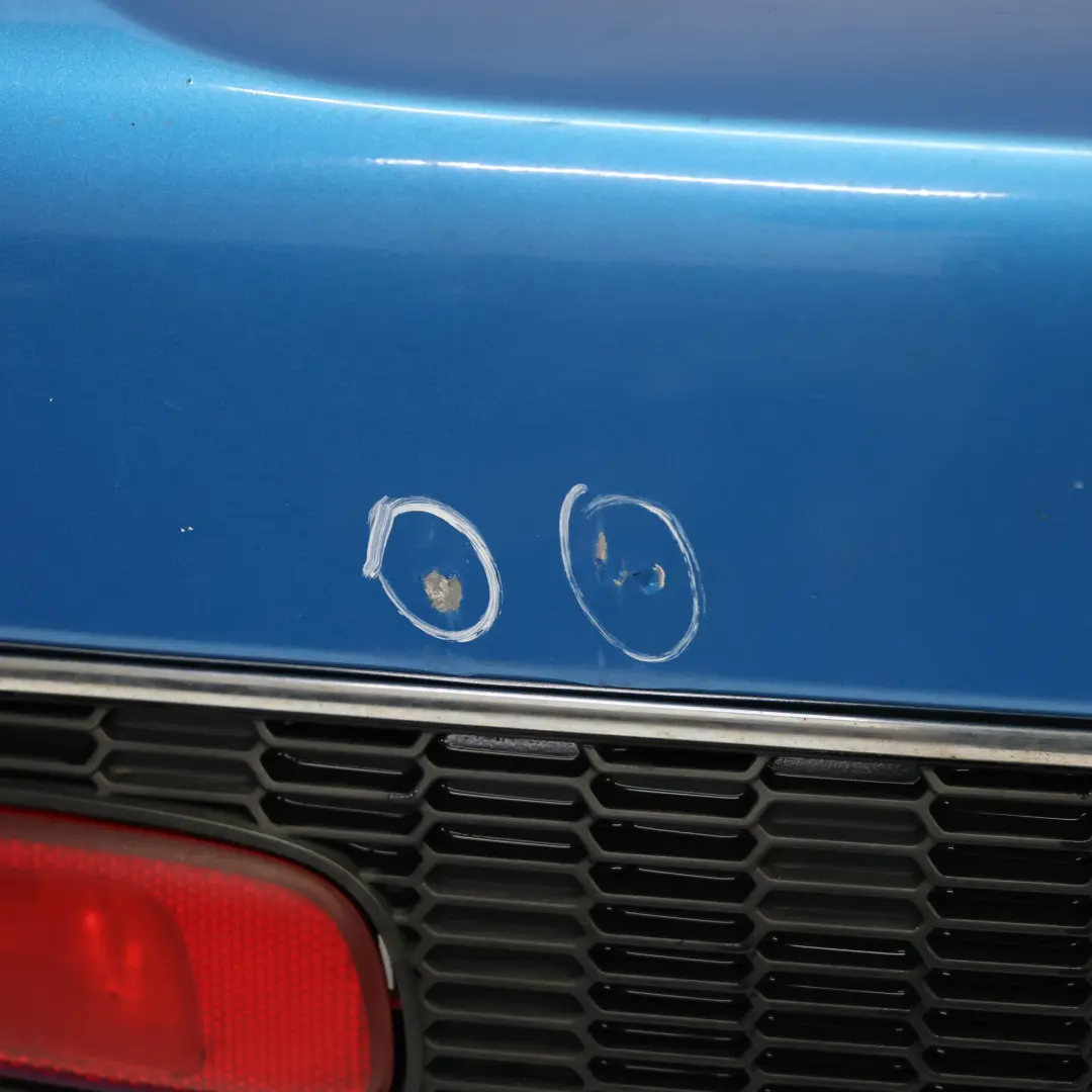 BMW Mini Cooper S 4 R56 R57 Complete Rear Bumper Trim Panel Laser Blue - A59 - SKU 0430252-LAB4 - Part number 0430252