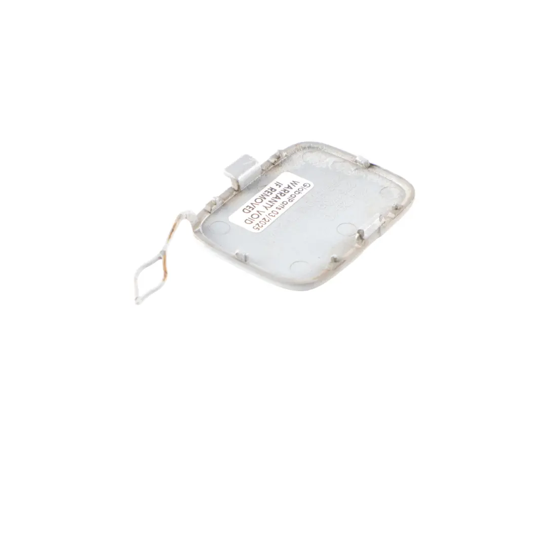 Rear Bumper Cover Mini R56 Cooper S Flap Towing White Silver Metallic - A62 - SKU 0430258-WS - Part number 0430258