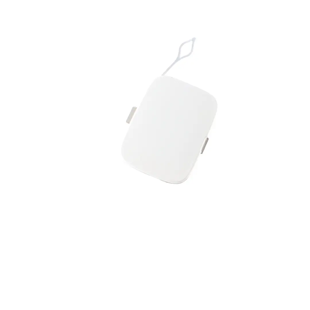 Rear Bumper Cover Mini R56 Cooper S Flap Towing White Silver Metallic - A62 - SKU 0430258-WS - Part number 0430258
