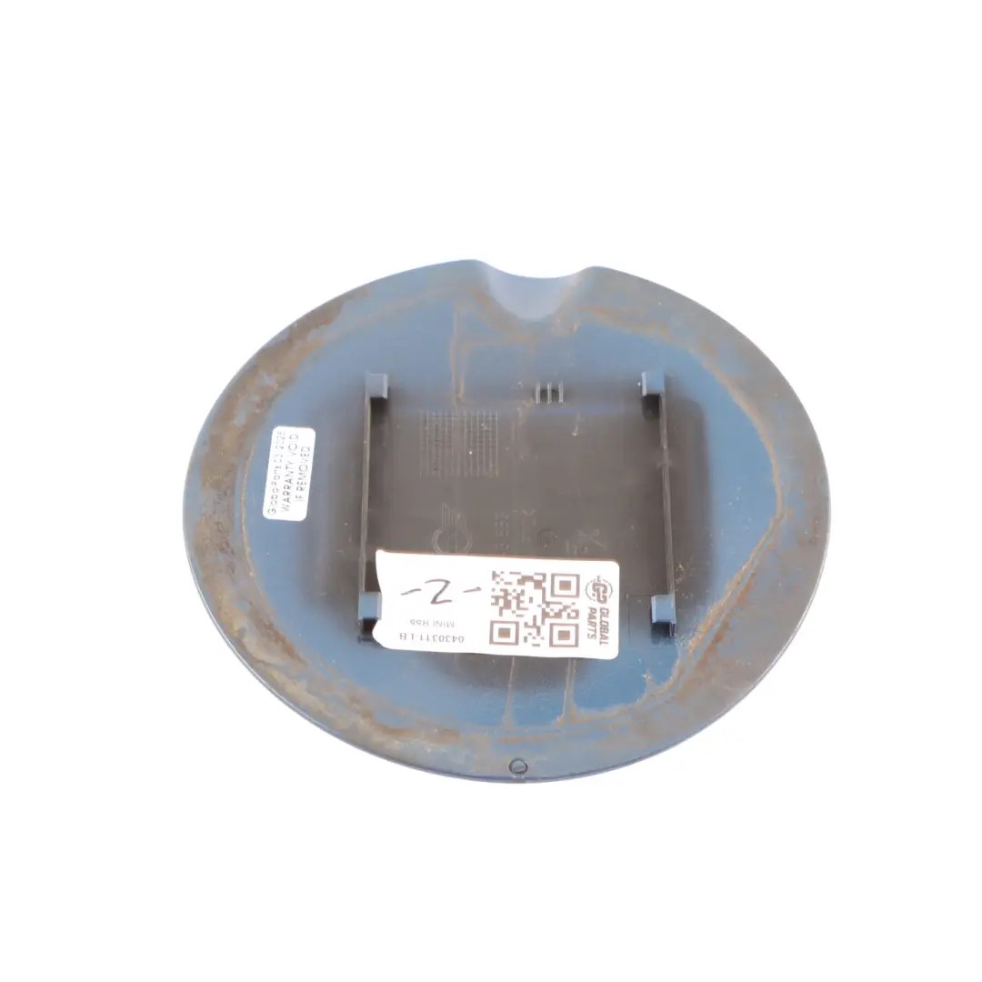 Mini R55 Fuel Filler Fill Tank Flap Cap Cover Lightning Blue - A63 - SKU 0430311-LB - Part number 0430311