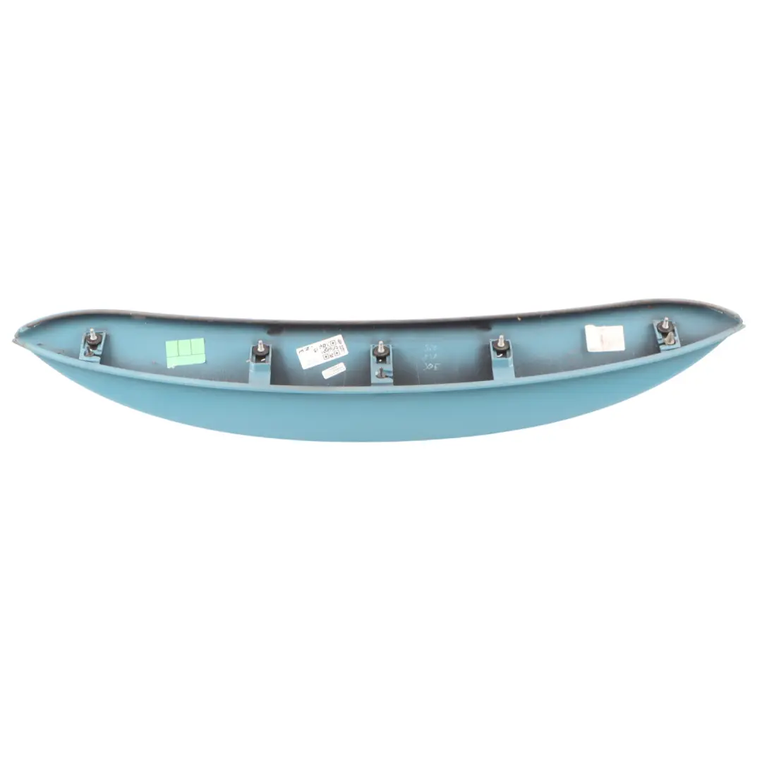 Mini R56 Rear Spoiler Tailgate Trim Panel Oxygen Blue - A74 7148850 - SKU 0430315-OXB - Part number 0430315