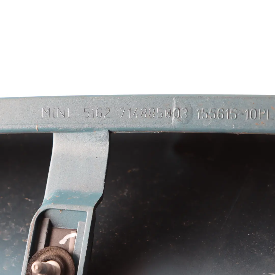 Spoiler Tailgate Trim Panel Oxygen Blue - A74 7148850 to Mini R56 Rear with Part number 0430315 Mini R56 Rear Spoiler Tailgate Trim Panel Oxygen Blue - A74 7148850 - SKU 0430315-OXB - Part number 0430315