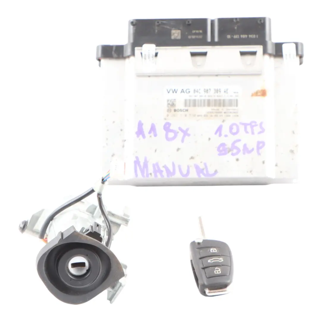 CHZB 95HP Engine ECU Kit + Ignition + Key Manual to Audi A1 8X 1.0 TFSI with Part number 04C906026AK Audi A1 8X 1.0 TFSI CHZB 95HP Engine ECU Kit + Ignition + Key Manual - SKU 04C906026AK - Part number 04C906026AK