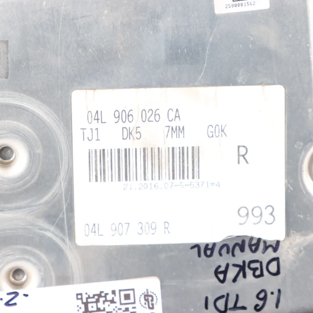 Audi A3 8V 1.6 TDI 110HP DBKA Engine ECU Manual - SKU 04L907309R-2 - Part number 04L907309R