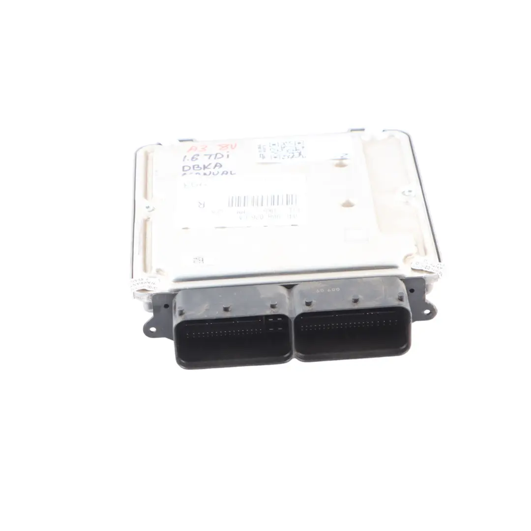 Audi A3 8V 1.6 TDI 110HP DBKA Engine ECU Manual - SKU 04L907309R-2 - Part number 04L907309R