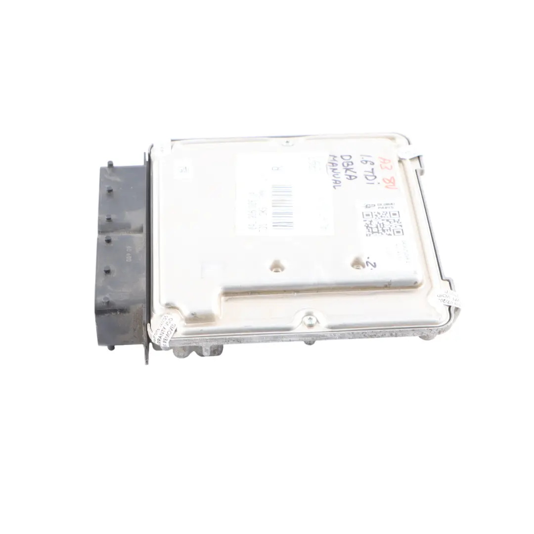 Audi A3 8V 1.6 TDI 110HP DBKA Engine ECU Manual - SKU 04L907309R-2 - Part number 04L907309R