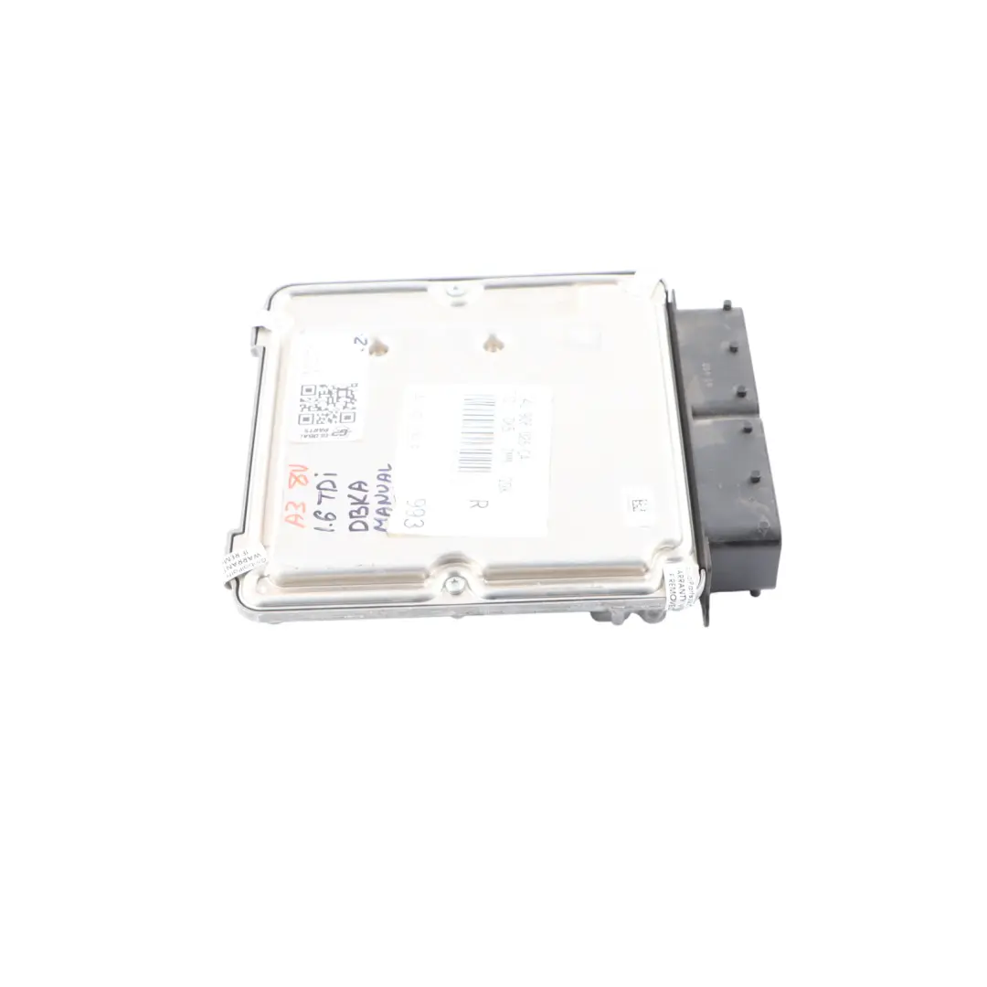 Audi A3 8V 1.6 TDI 110HP DBKA Engine ECU Manual - SKU 04L907309R-2 - Part number 04L907309R