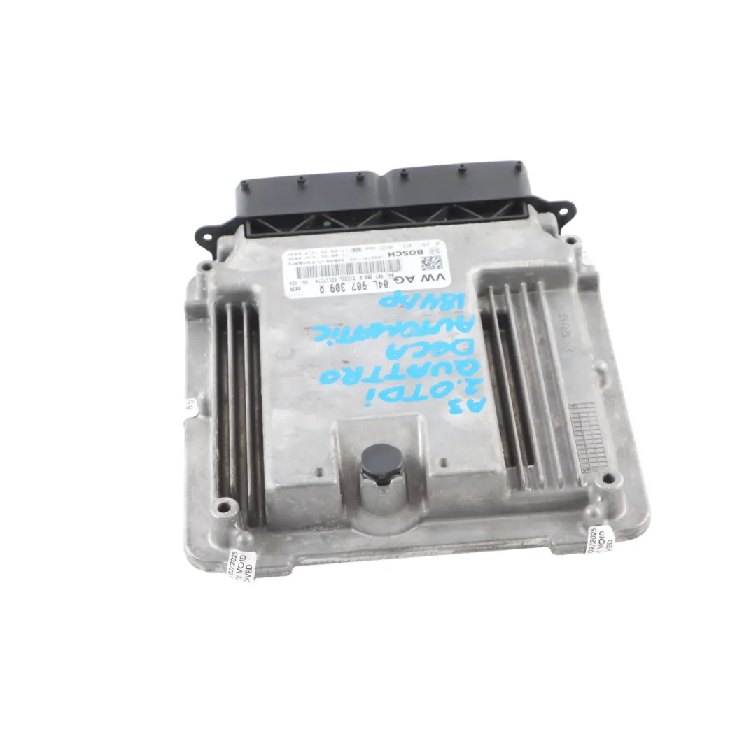 184HP DGCA Engine ECU Unit Automatic to Audi A3 8V 2.0 TDI Quattro with Part number 04L907309R Audi A3 8V 2.0 TDI Quattro 184HP DGCA Engine ECU Unit Automatic - SKU 04L907309R - Part number 04L907309R