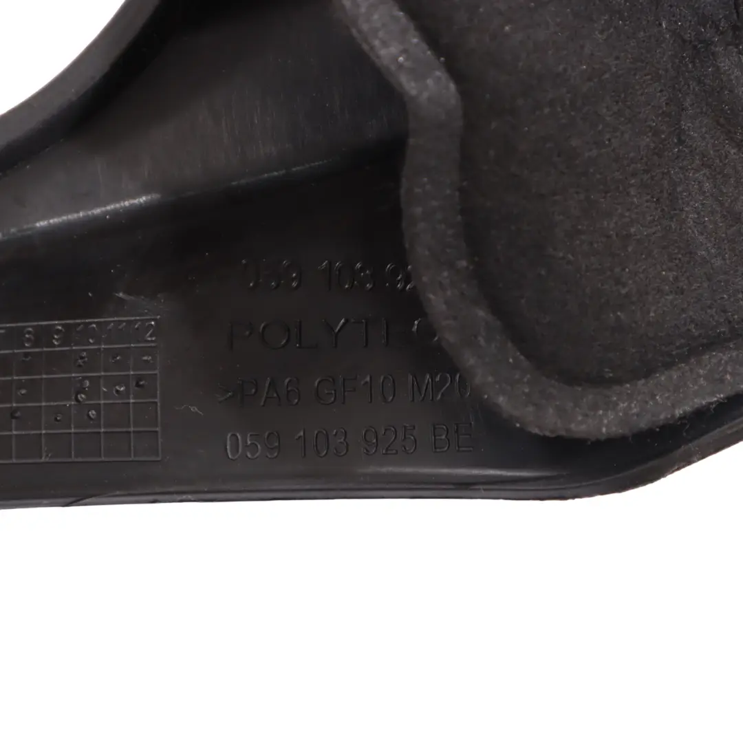 Cubierta Motor Audi A7 4G 3.0 TDI Diesel Aislamiento Negro Cubierta - SKU 059103925CB - Número de pieza 059103925CB