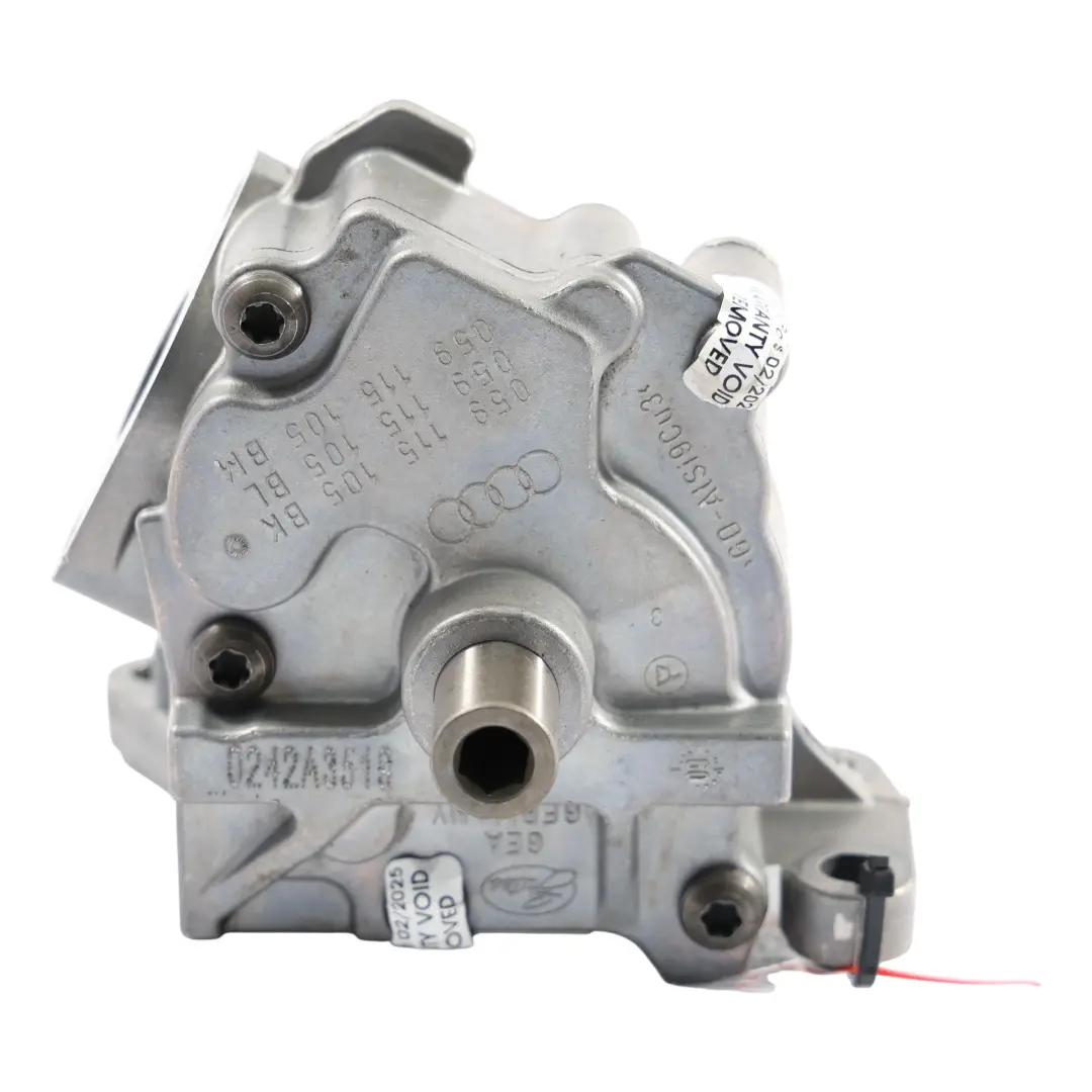 Lubrication System Oil Pump to Audi A4 B8 A5 8T 2.7 Diesel Engine with Part number 059115105BK Audi A4 B8 A5 8T 2.7 Diesel Engine Lubrication System Oil Pump - SKU 059115105BK - Part number 059115105BK