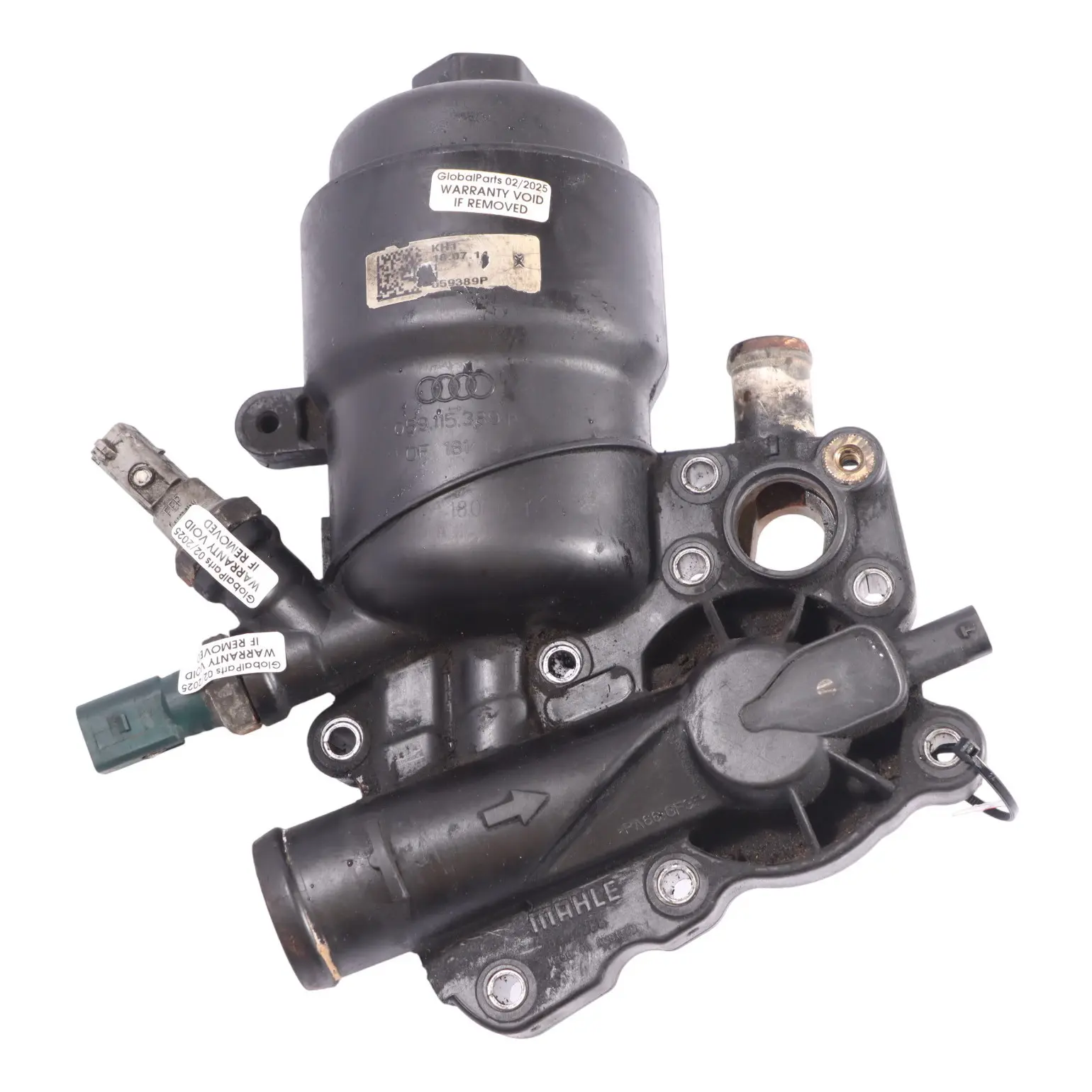 VW Touareg 7L Audi Q7 4L 3.0 TDI Boîtier Filtre Refroidisseur D'Huile 059115389H