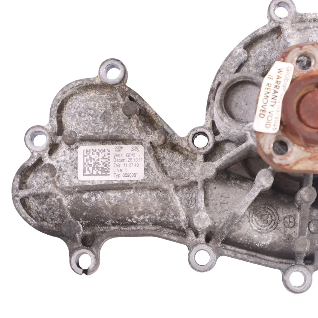  Pompe Eau Audi A7 4G Unité Circulation Liquide Refroidissement - SKU 059121005TX-1 - Numéro de pièce 059121005TX
