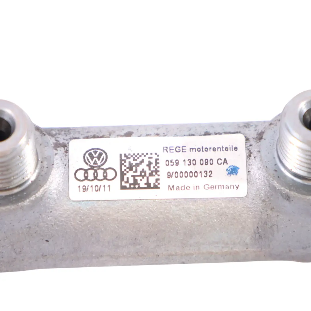 Injector Rail Audi A6 C7 A7 4G 3.0 TDI Diesel Right O/S to Fuel with Part number 059130090BS Fuel Injector Rail Audi A6 C7 A7 4G 3.0 TDI Diesel Right O/S - SKU 059130090BS - Part number 059130090BS