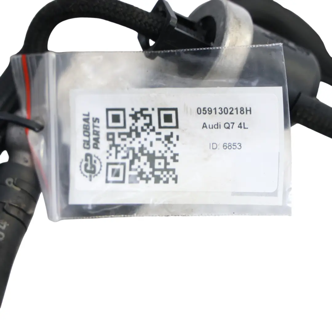 Audi Q7 4L Kraftstofftank Entlüftungsventil Rohr Schlauchleitung - SKU 059130218H - Teilenummer 059130218H