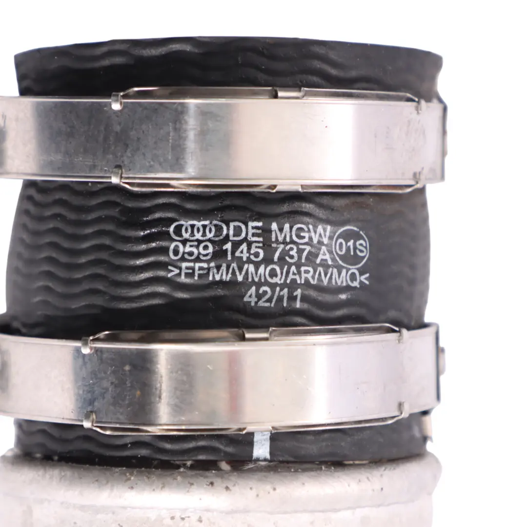 Ladeluft Kühler Turbolader Schlauch Leitung für Audi A7 4G 3.0 TDI mit Teilenummer 059145731DC Audi A7 4G 3.0 TDI Ladeluft Kühler Turbolader Schlauch Leitung - SKU 059145731DC - Teilenummer 059145731DC