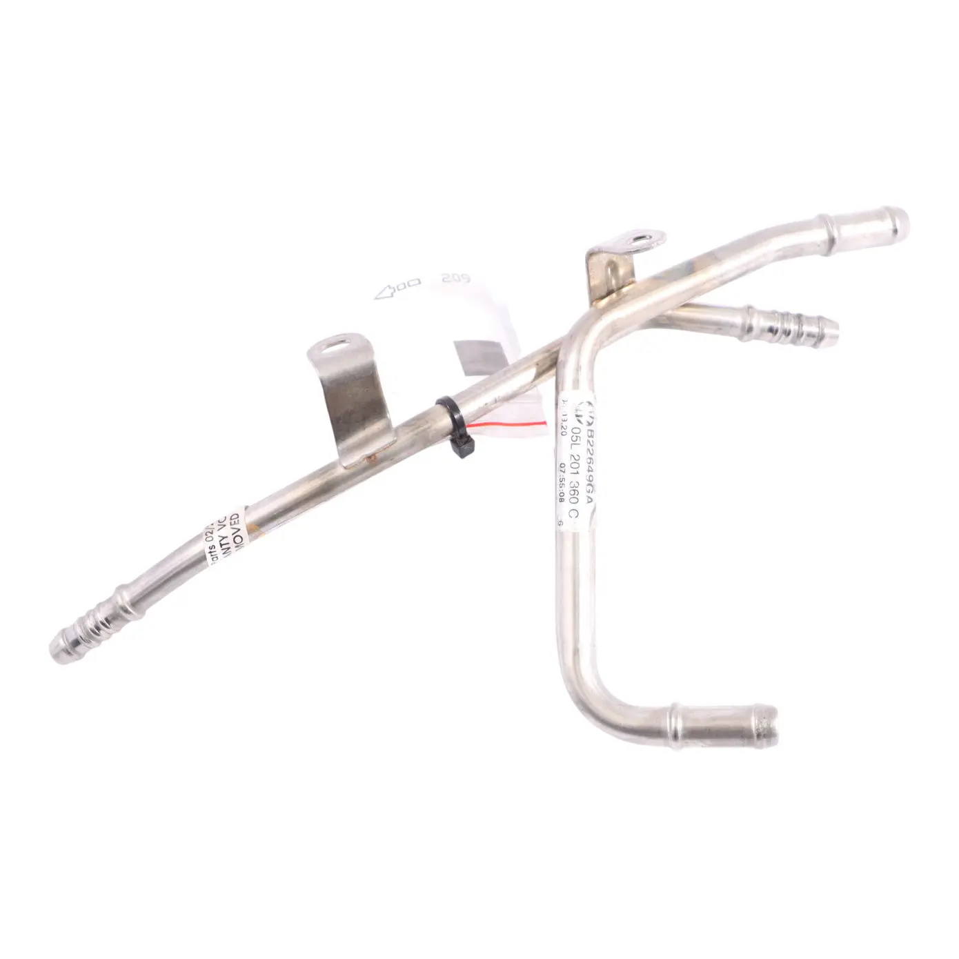 Audi Q2 GA 35 TDI Fuel Return Line Leak Off Rail Pipe Line Hose 05L201360C
