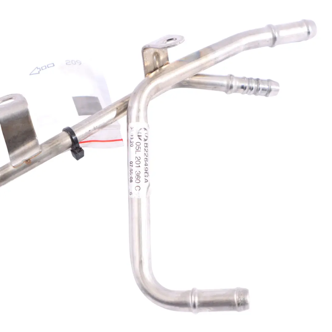 Audi Q2 GA 35 TDI Fuel Return Line Leak Off Rail Pipe Line Hose - SKU 05L201360C - Part number 05L201360C