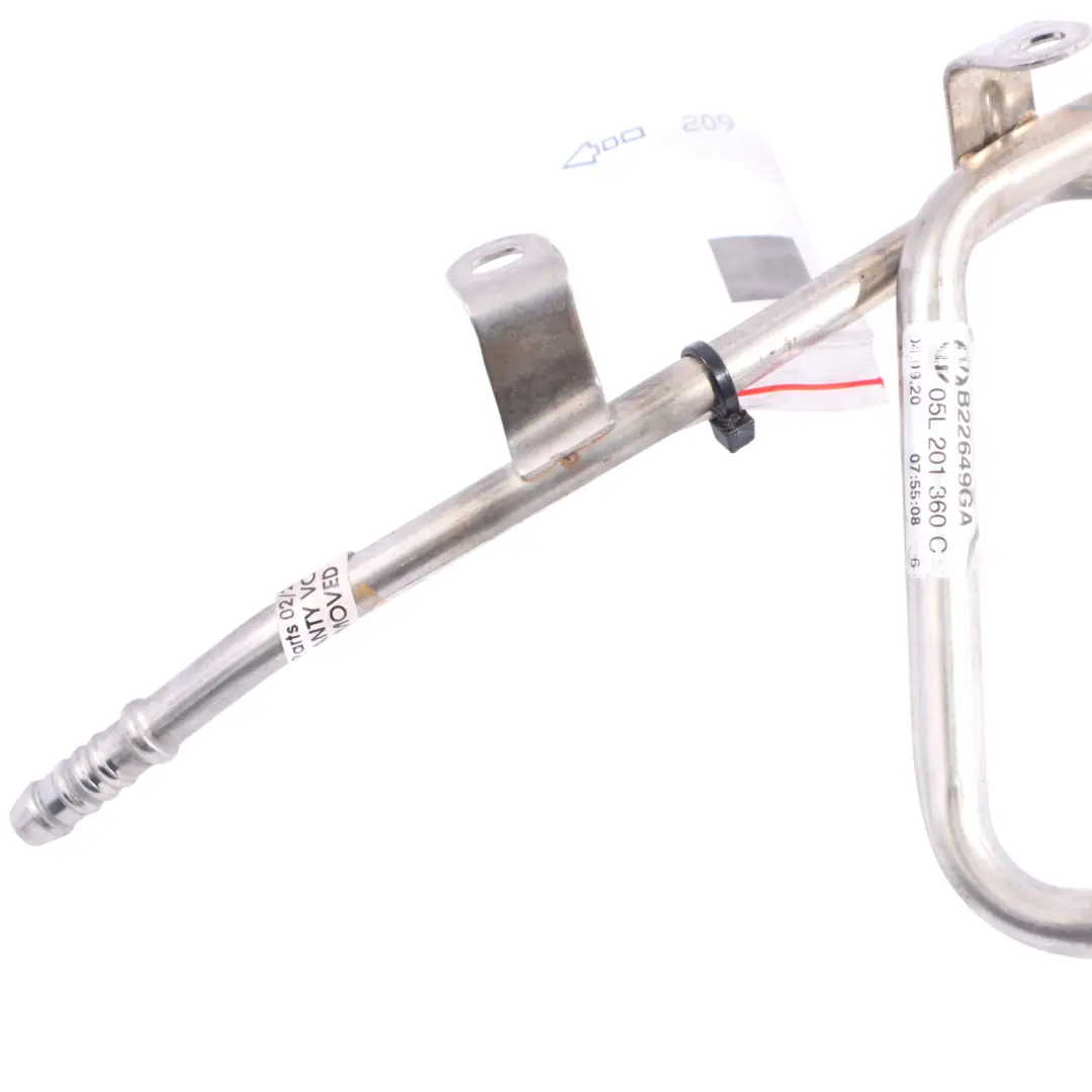 Tuyau De Retour De Carburant Audi Q2 GA 35 TDI pour à propos du numéro de pièce 05L201360C Tuyau De Retour De Carburant Audi Q2 GA 35 TDI - SKU 05L201360C - Numéro de pièce 05L201360C