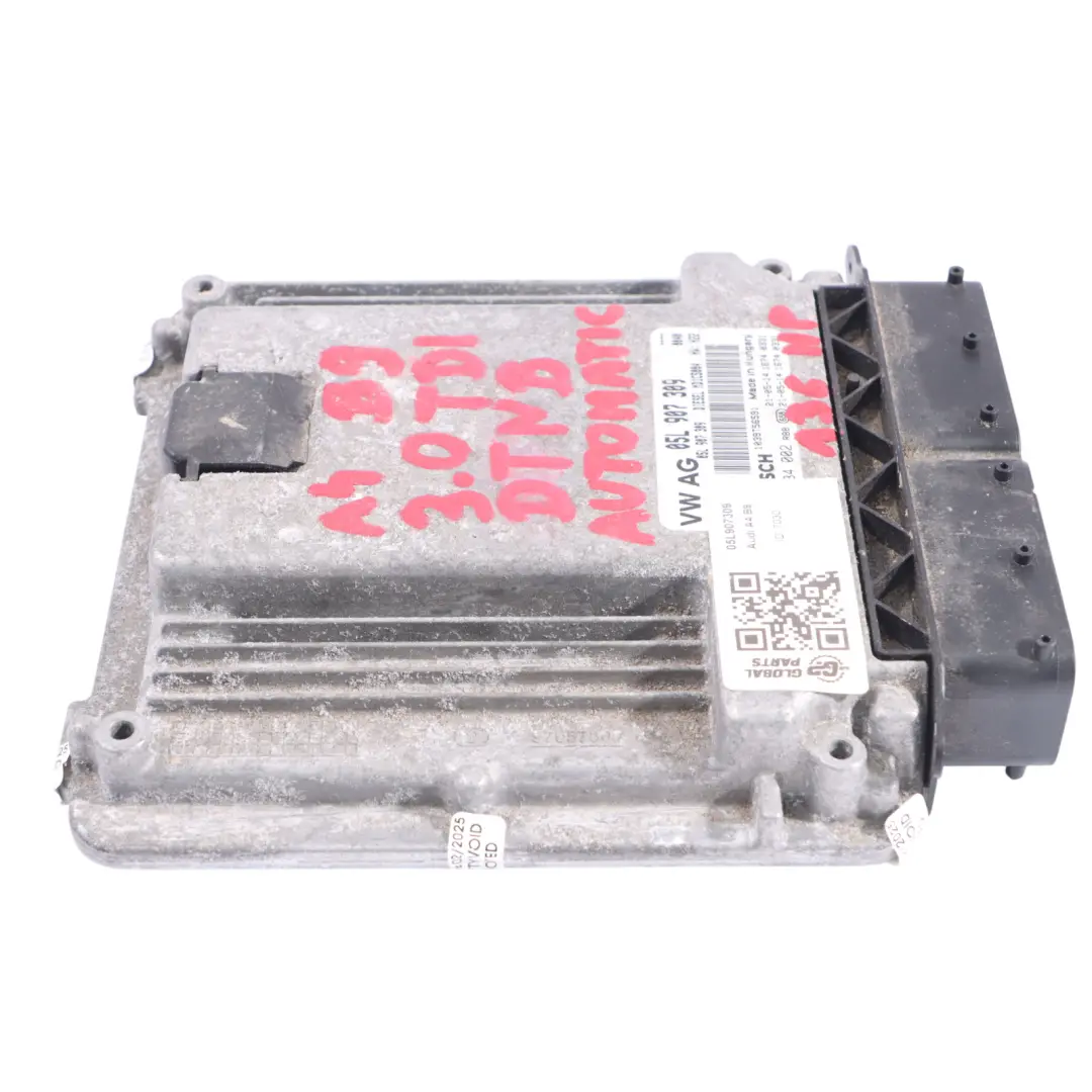Audi A4 B9 A5 F5 30 TDI DTNB 136HP Engine Control Unit ECU Automatic - SKU 05L907309 - Part number 05L907309