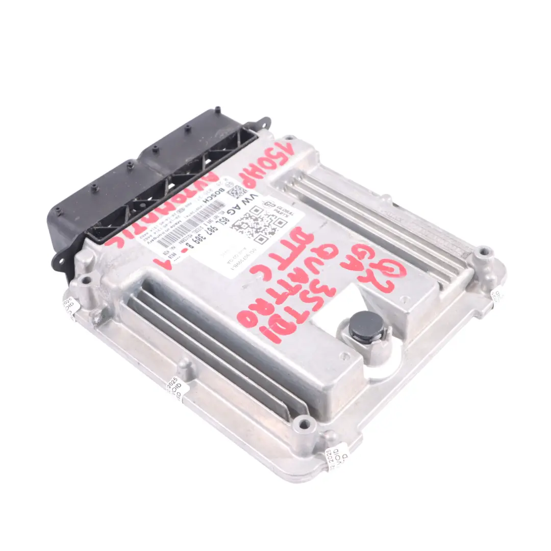 Audi Q2 GA 35 TDI DTTC 150HP Quattro Engine ECU Kit Ignition + Key - SKU 05L907309B-1 - Part number 05L907309B