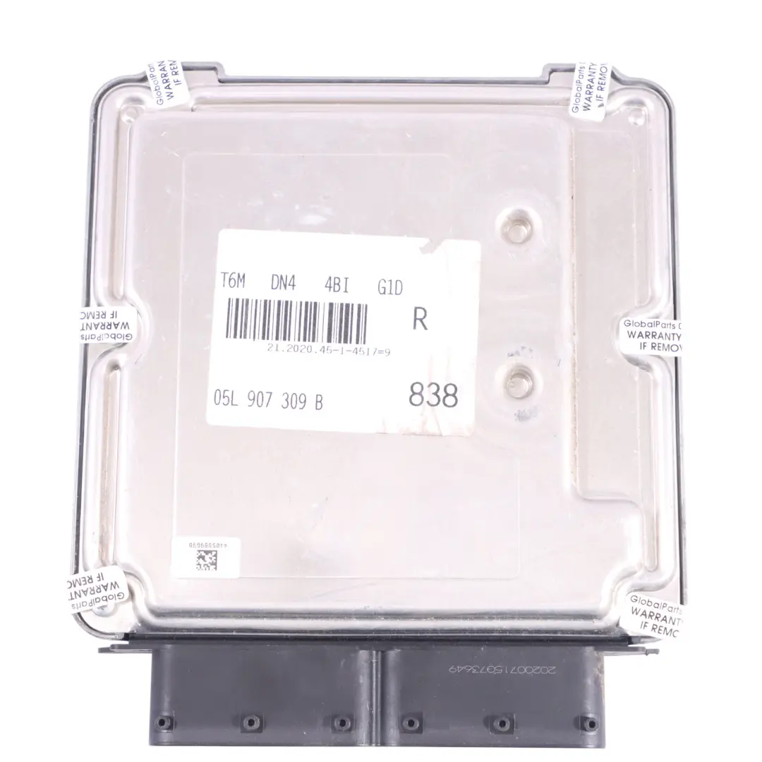 Audi Q2 GA 35 TDI DTTC 150HP Quattro Engine ECU Kit Ignition + Key - SKU 05L907309B-1 - Part number 05L907309B