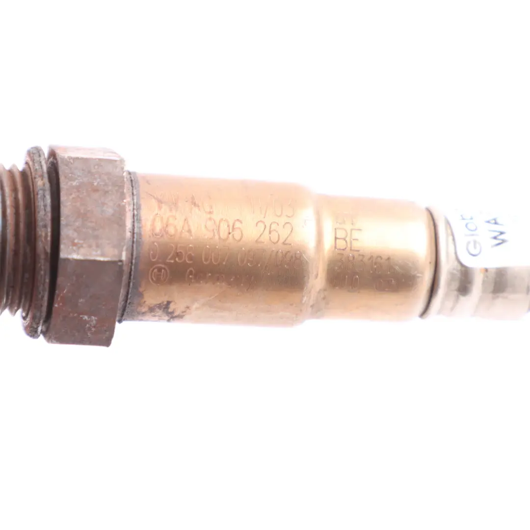 Sonda Lambda para Audi S4 B6 4.2 V8 con número de pieza 06A906262BE Audi S4 B6 4.2 V8 Sonda Lambda - SKU 06A906262BE - Número de pieza 06A906262BE