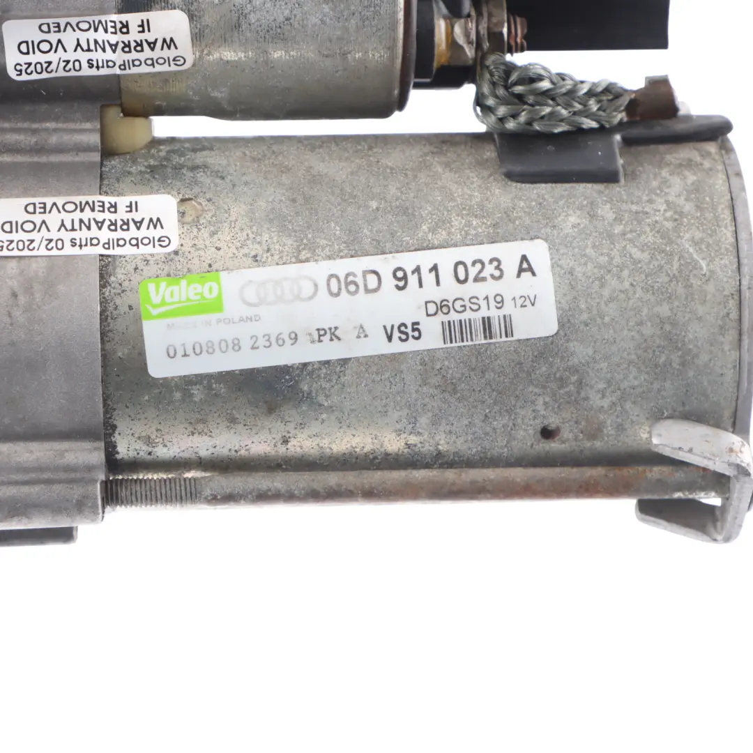 Audi A4 B8 2.0 Tfsi Benzin Motor Anlasser Aktuator Einheit - SKU 06D911023A - Teilenummer 06D911023A