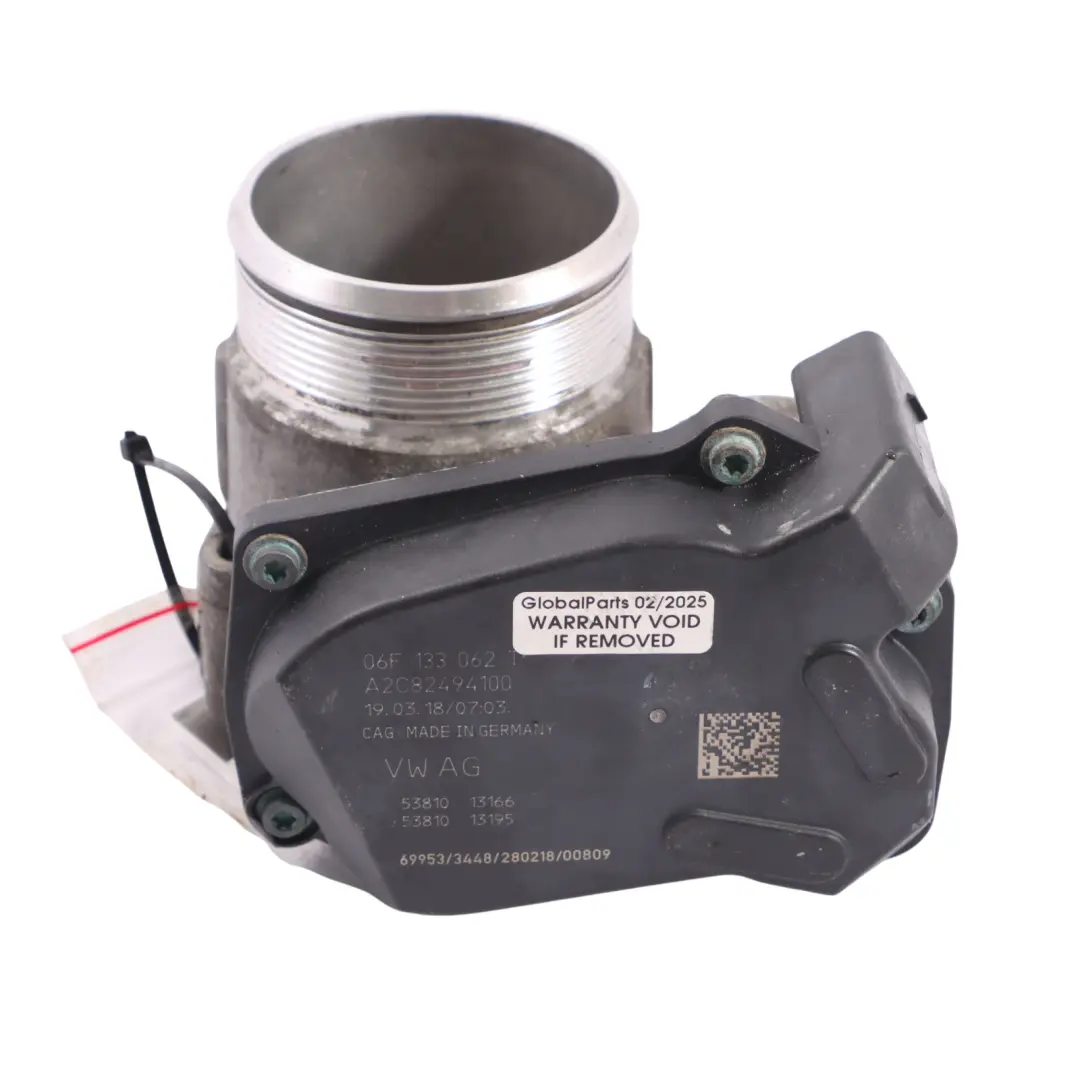 Benzin Drossel Klappe Ventilk Klappe für Audi S3 8V 2.0 TFSI DJHA mit Teilenummer 06F133062T Audi S3 8V 2.0 TFSI DJHA Benzin Drossel Klappe Ventilk Klappe - SKU 06F133062T - Teilenummer 06F133062T