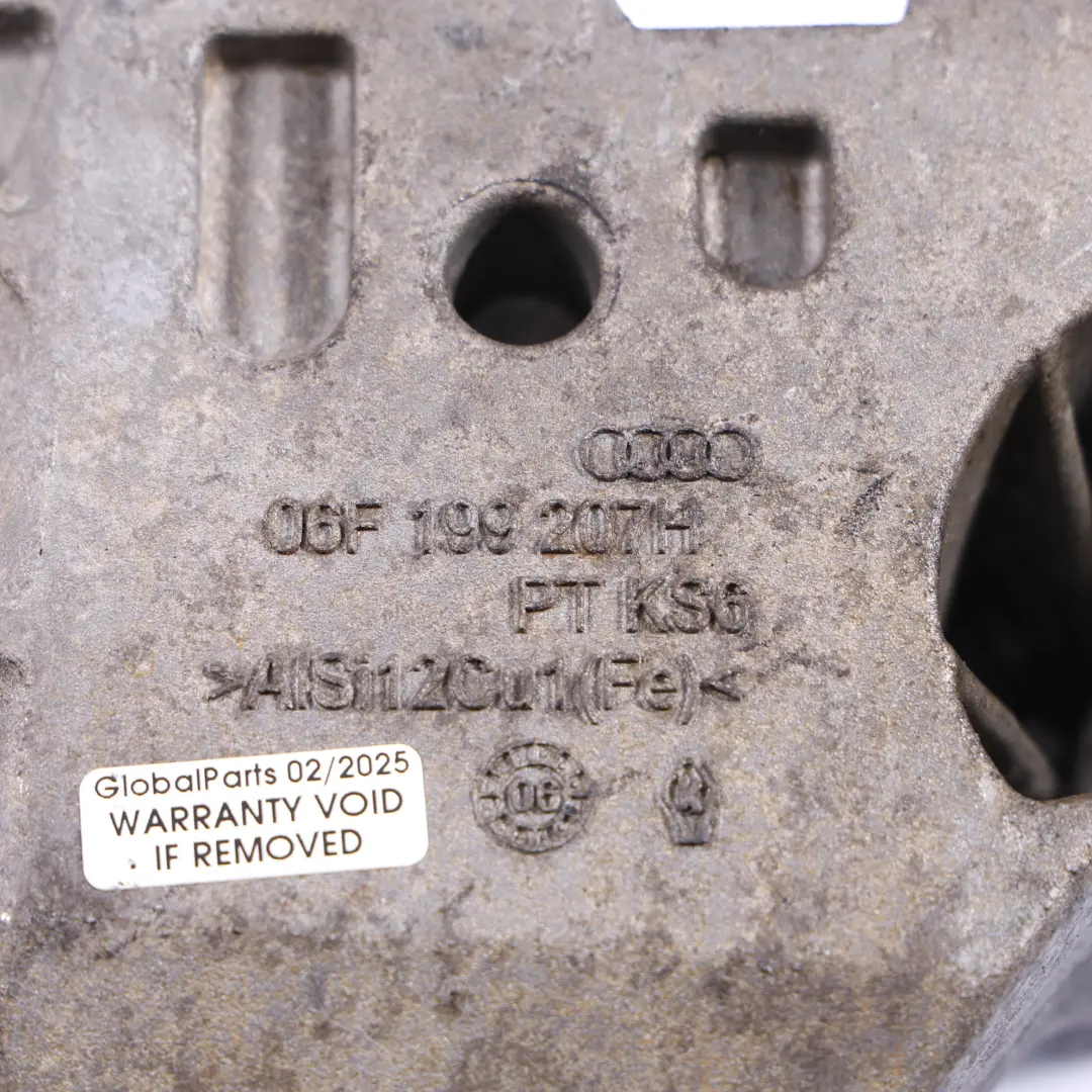 Supporto Staffa Motore Destro per Audi TT 8J 2.0 TFSI con numero di parte 06F199207H Audi TT 8J 2.0 TFSI Supporto Staffa Motore Destro - SKU 06F199207H - Numero di parte 06F199207H