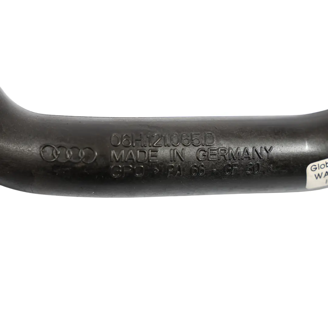 Water Hose Cooling Radiator Coolant Pipe Line to Audi A5 8T 2.0 TFSI with Part number 06H121065D Audi A5 8T 2.0 TFSI Water Hose Cooling Radiator Coolant Pipe Line - SKU 06H121065D - Part number 06H121065D