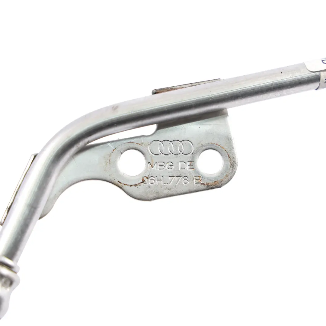 CDNB Turbo Tubo Alimentación De Aceite Manguera para Audi A5 8T 2.0 TFSI con número de pieza 06H145778B Audi A5 8T 2.0 TFSI CDNB Turbo Tubo Alimentación De Aceite Manguera - SKU 06H145778B - Número de pieza 06H145778B