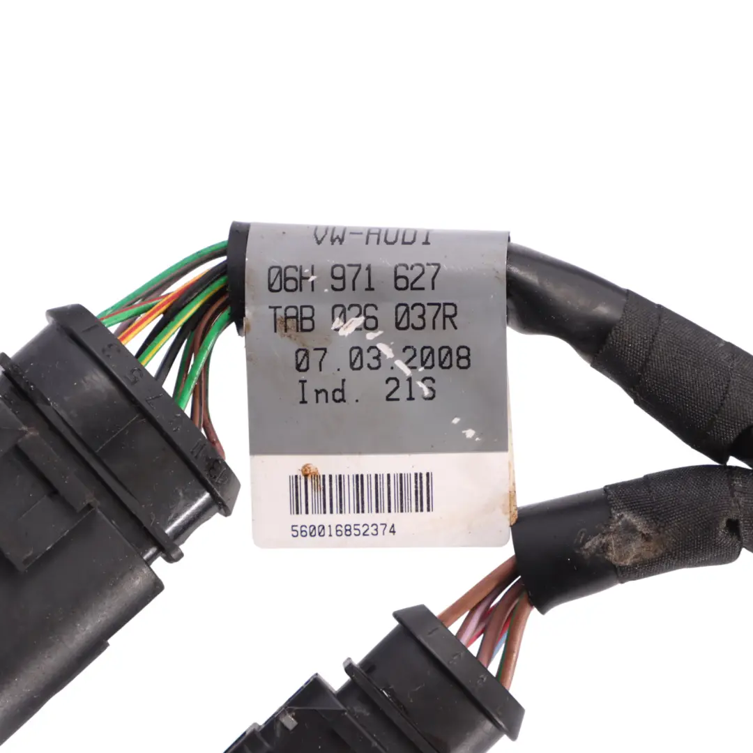 Benzina Iniettori Cablaggio Cavi per Audi 2.0 TFSI con numero di parte 06H971627 Audi 2.0 TFSI Benzina Iniettori Cablaggio Cavi - SKU 06H971627 - Numero di parte 06H971627