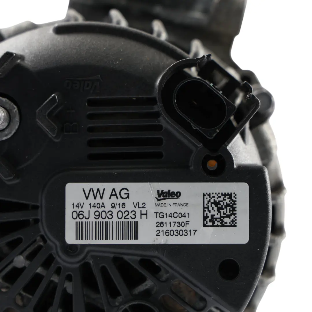 Volkswagen Golf Mk7 5G Alternador Generador 2.0 TFSI CHHA - SKU 06J903023H - Número de pieza 06J903023H