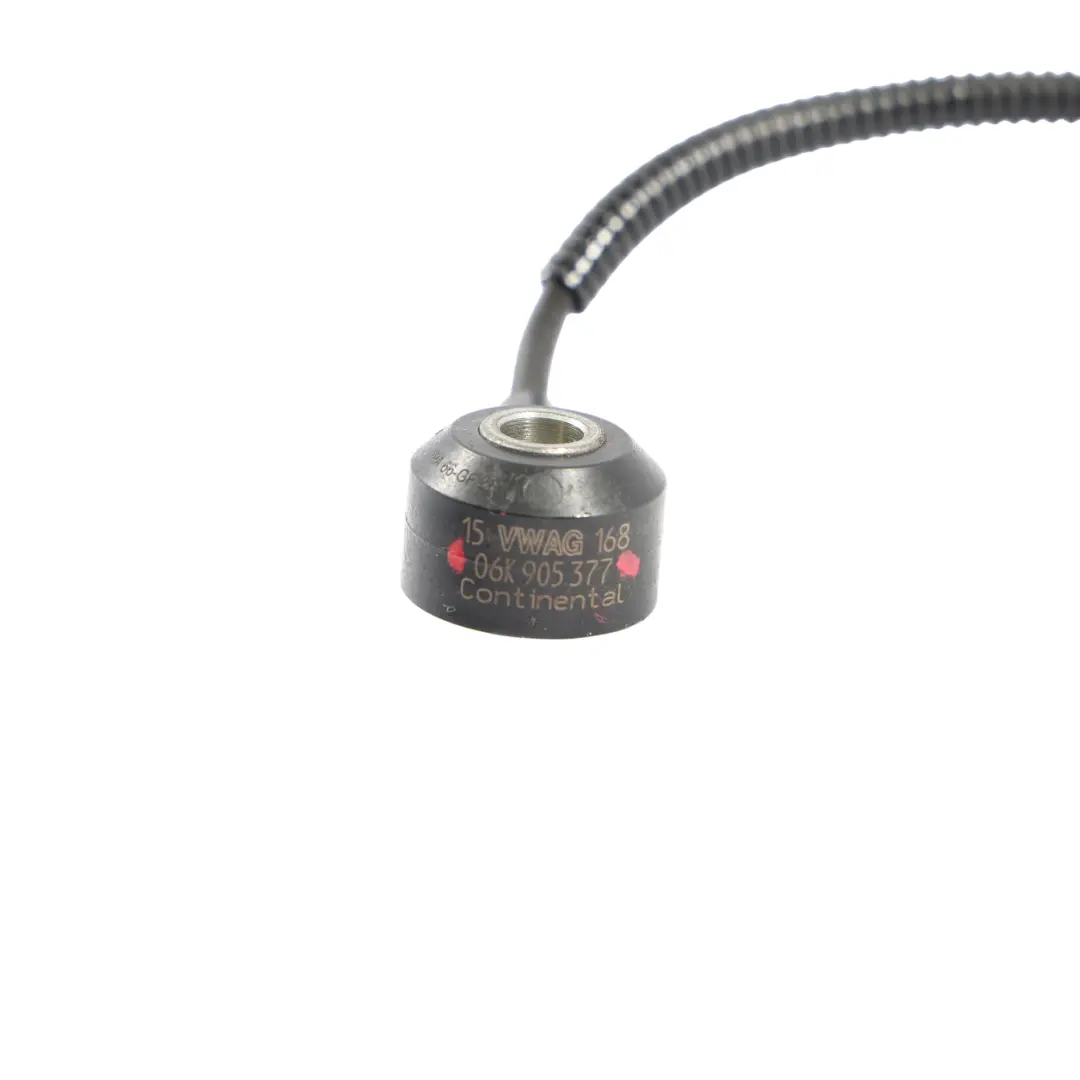 Capteur De Cliquetis Du Bloc Moteur 022905377 Audi A3 8V TT FV 2.0 TFSI - SKU 06K905377 - Numéro de pièce 06K905377