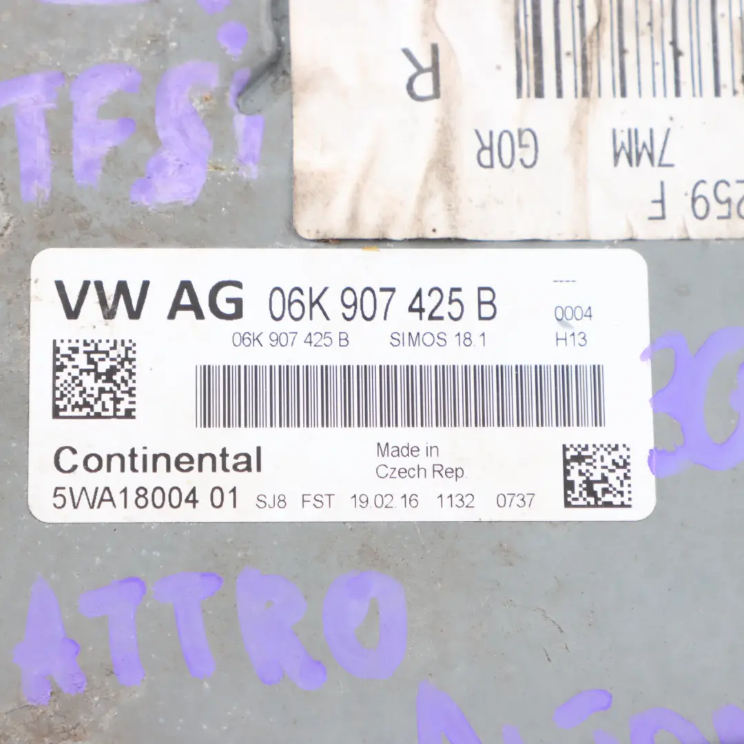 CJXC 300HP Quattro Engine ECU Kit Ignition + Keys to Audi S3 8V 2.0 TFSI with Part number 06K907425B Audi S3 8V 2.0 TFSI CJXC 300HP Quattro Engine ECU Kit Ignition + Keys - SKU 06K907425B-5 - Part number 06K907425B