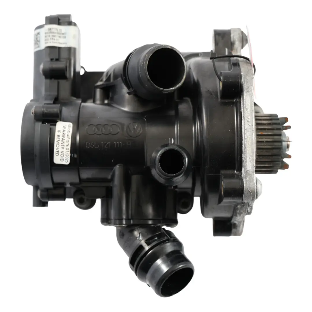 5G 2.0 TFSI CHHA Thermostat Coolant Housing Pump to VW Volkswagen Golf with Part number 06L121111H VW Volkswagen Golf 5G 2.0 TFSI CHHA Thermostat Coolant Housing Pump - SKU 06L121111H - Part number 06L121111H