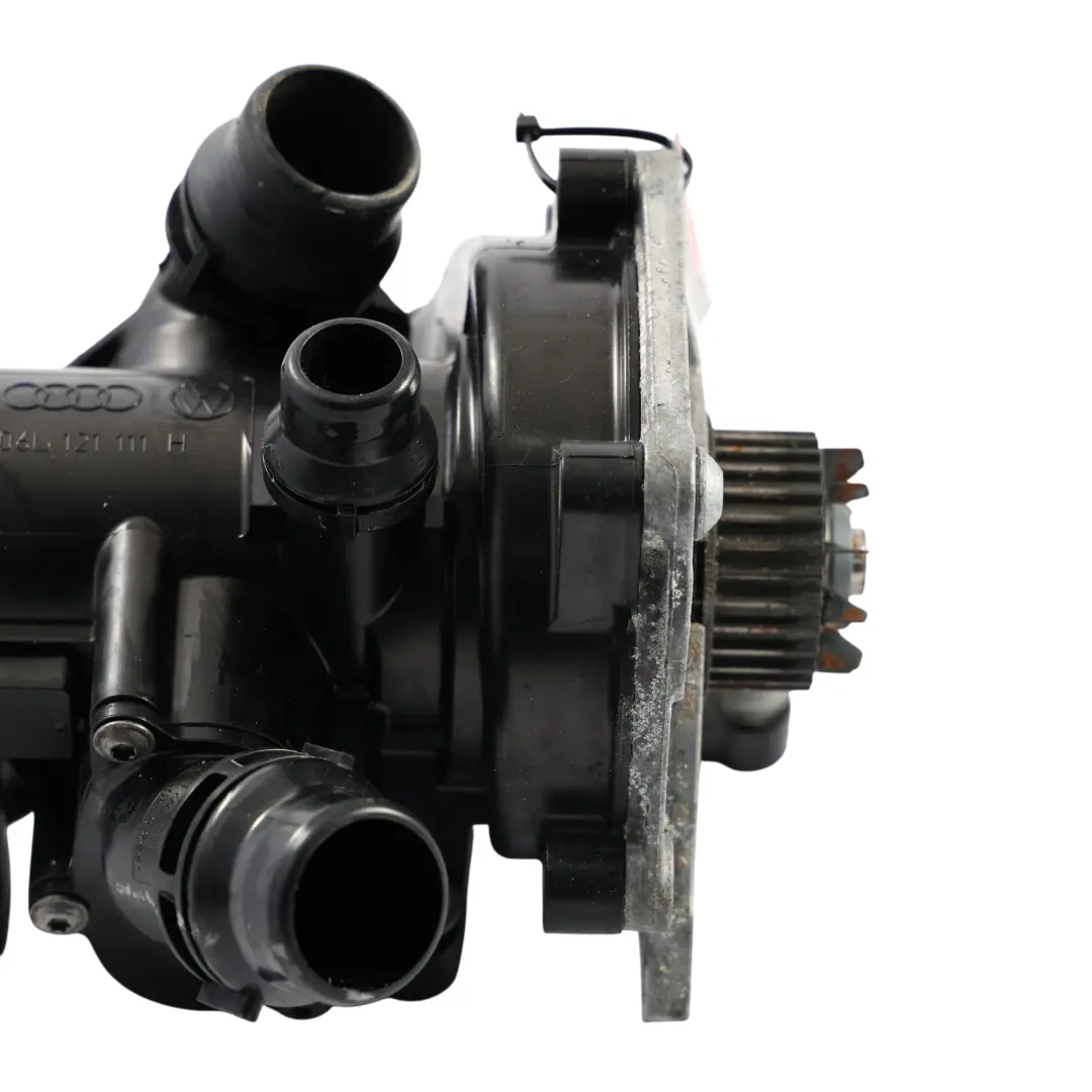 5G 2.0 TFSI CHHA Thermostat Coolant Housing Pump to VW Volkswagen Golf with Part number 06L121111H VW Volkswagen Golf 5G 2.0 TFSI CHHA Thermostat Coolant Housing Pump - SKU 06L121111H - Part number 06L121111H