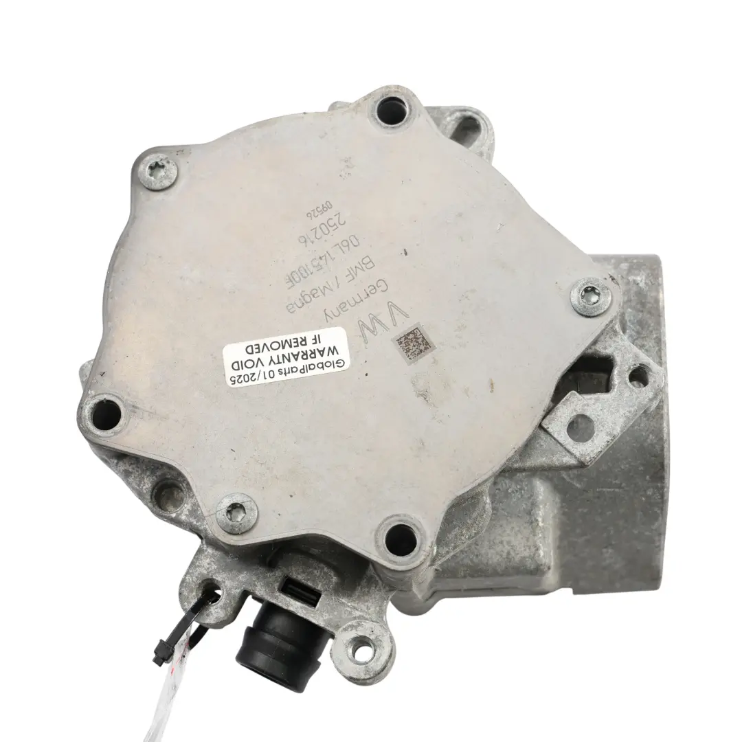 5G 2.0 TFSI CHHA Unterdruckpumpe für VW Volkswagen Golf mit Teilenummer 06L145100F VW Volkswagen Golf 5G 2.0 TFSI CHHA Unterdruckpumpe - SKU 06L145100F - Teilenummer 06L145100F