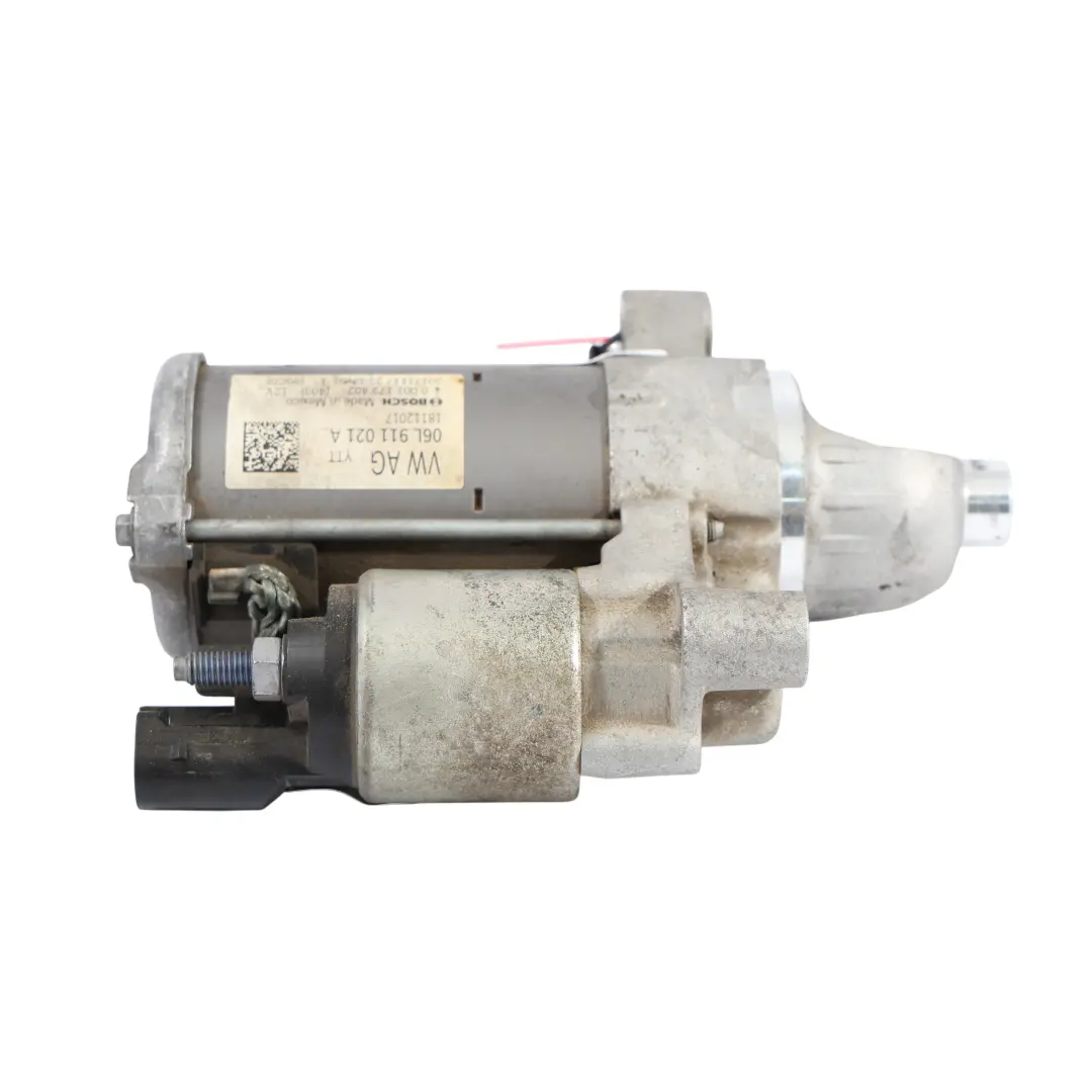 Audi A4 B9 2.0 TFSI CVKB Petrol Engine Starter Motor - SKU 06L911021A - Part number 06L911021A