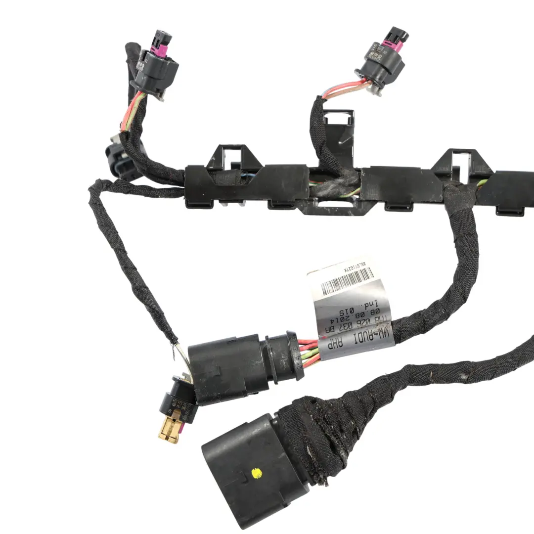 Audi TT FY 2.0 TFSI Petrol Fuel Injectors Wiring Harness - SKU 06L971627K - Part number 06L971627K