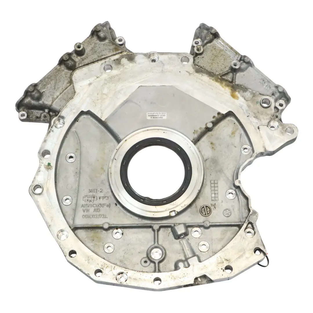 Timing Chain Cover Panel to Audi S4 B9 3.0 TFSI Petrol Engine Cam with Part number 06M103173L Audi S4 B9 3.0 TFSI Petrol Engine Cam Timing Chain Cover Panel - SKU 06M103173L - Part number 06M103173L