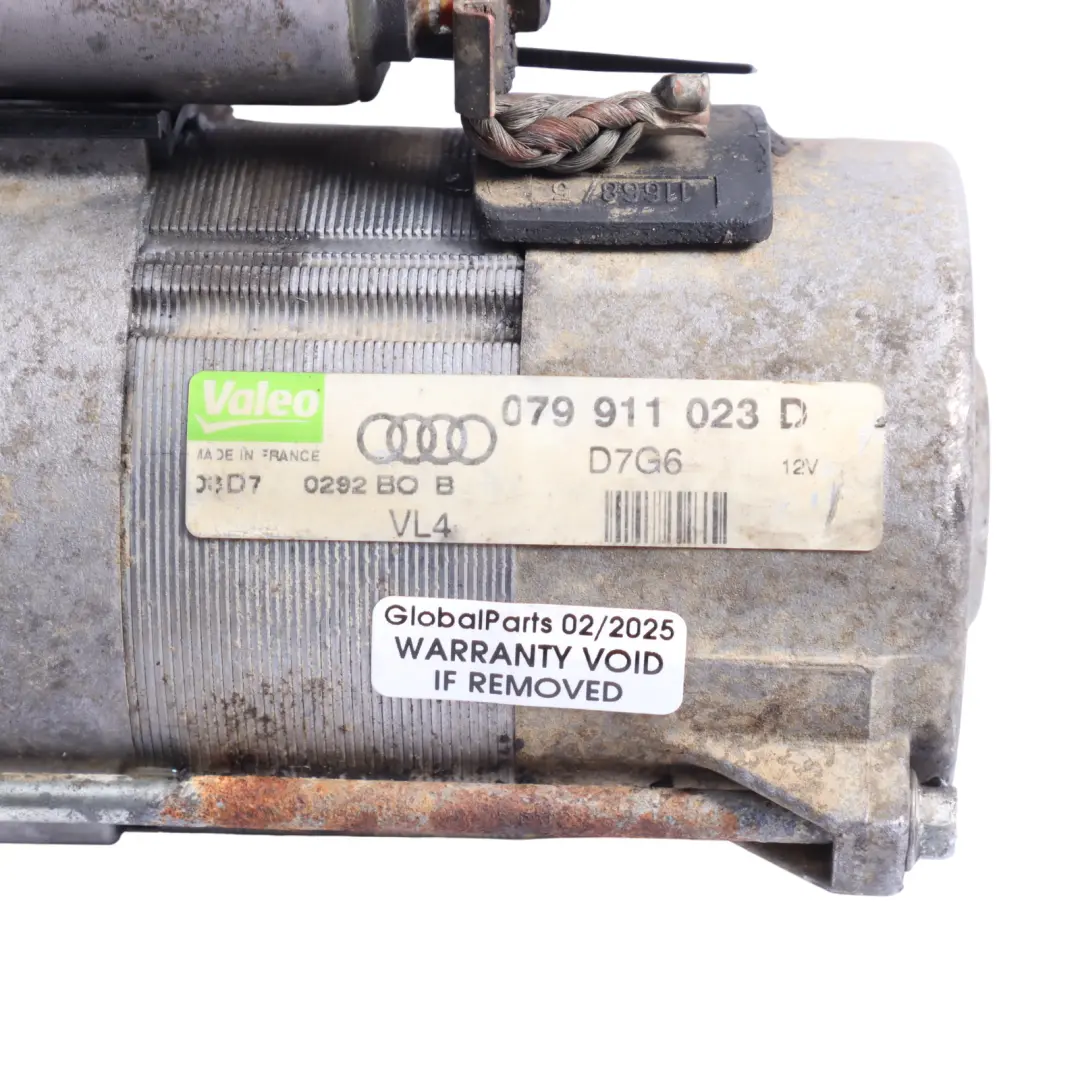 Audi A5 8T 2.0 TFSI Starter Motor Engine - SKU 079911023D - Part number 079911023D