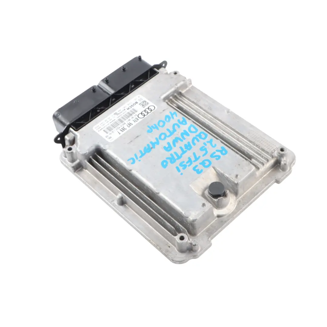 RSQ3 F3 2.5 TFSI Quattro 400HP DNWA Unidad Motor ECU Automático para Audi con número de pieza 07K907309F Audi RSQ3 F3 2.5 TFSI Quattro 400HP DNWA Unidad Motor ECU Automático - SKU 07K907309F - Número de pieza 07K907309F