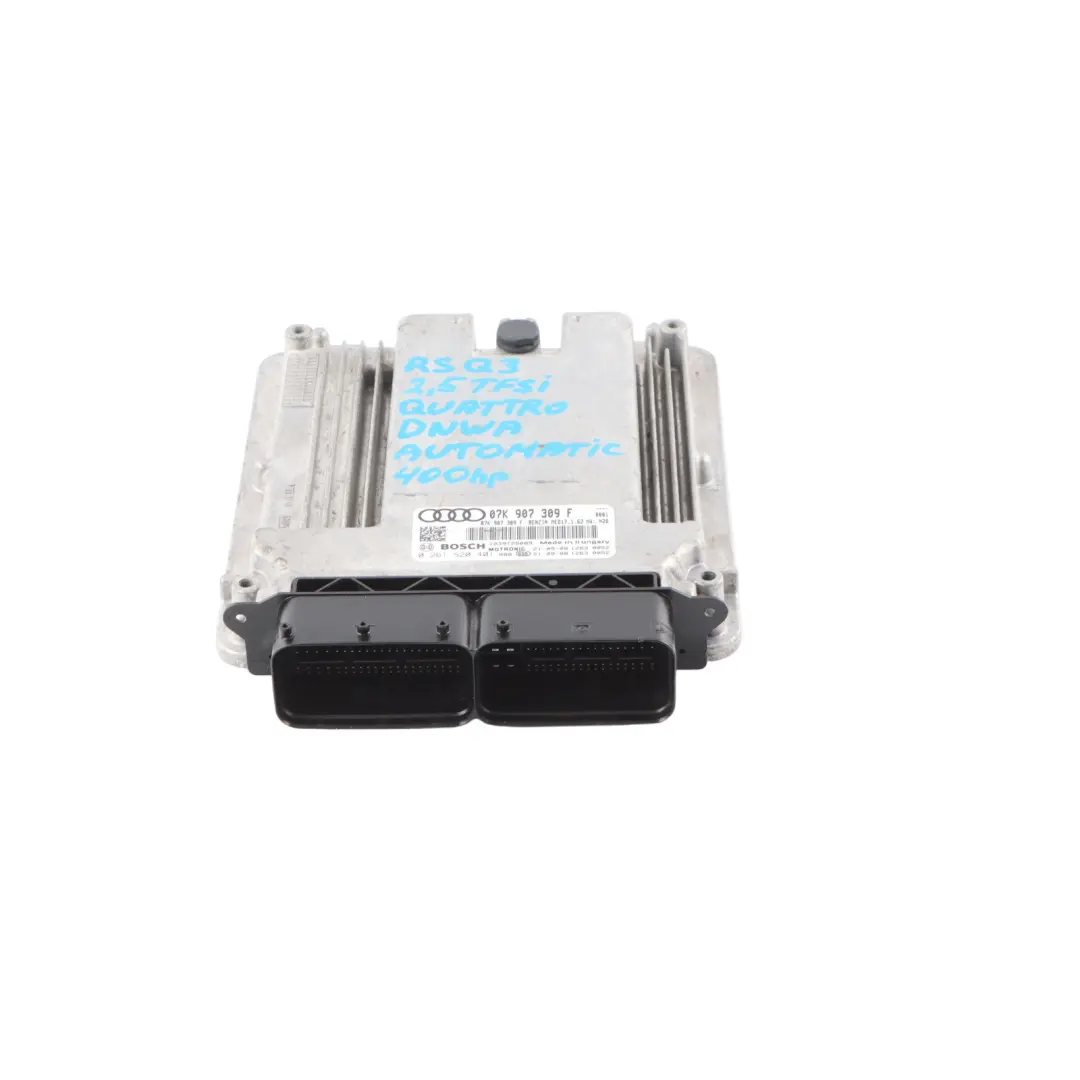 Audi RSQ3 F3 2.5 TFSI Quattro 400 CV DNWA Unité Commande Moteur ECU - SKU 07K907309F - Numéro de pièce 07K907309F
